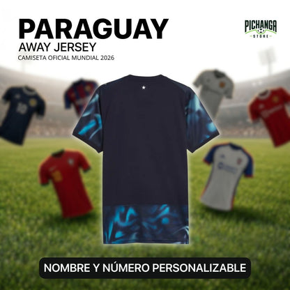 Camiseta Paraguay Visita Mundial 2026