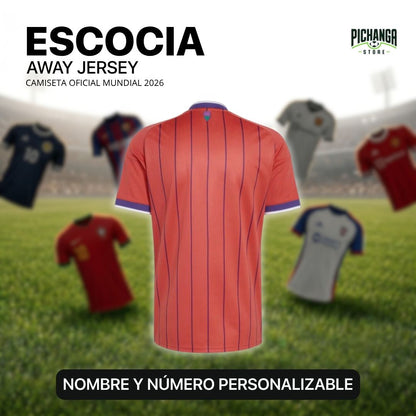 Camiseta Escocia Visita Mundial 2026