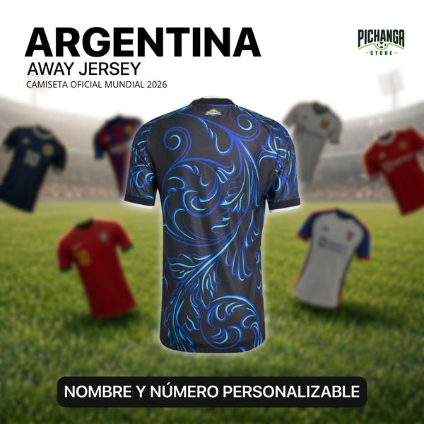 Camiseta Argentina Visita Mundial 2026