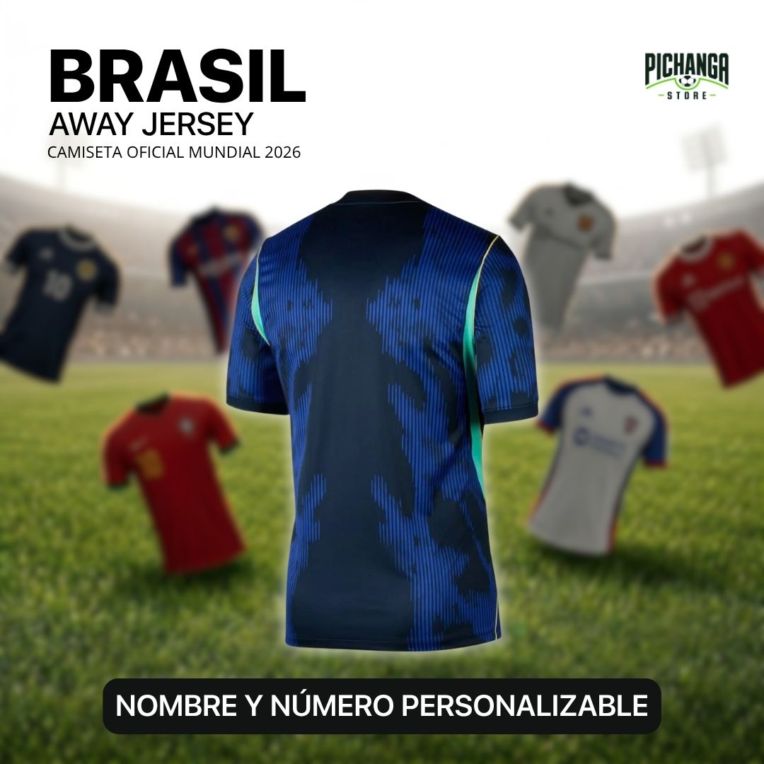 Camiseta Brasil Visita Mundial 2026