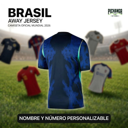 Camiseta Brasil Visita Mundial 2026
