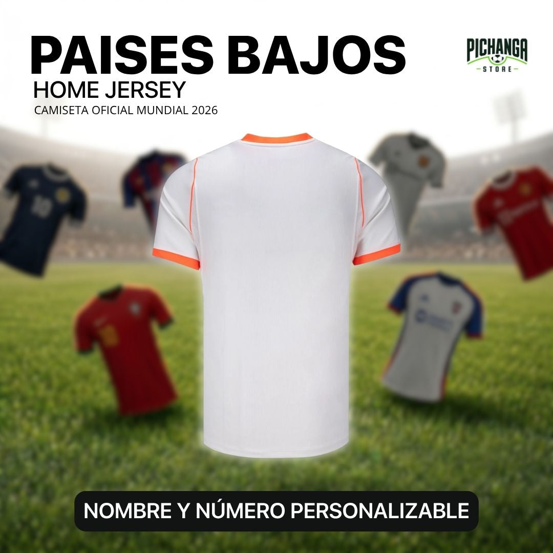 Camiseta Países Bajos Visita Mundial 2026