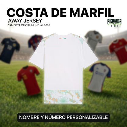 Camiseta Costa de Marfil Visita Mundial 2026