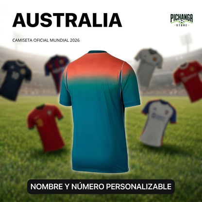 Camiseta Australia Visita Mundial 2026