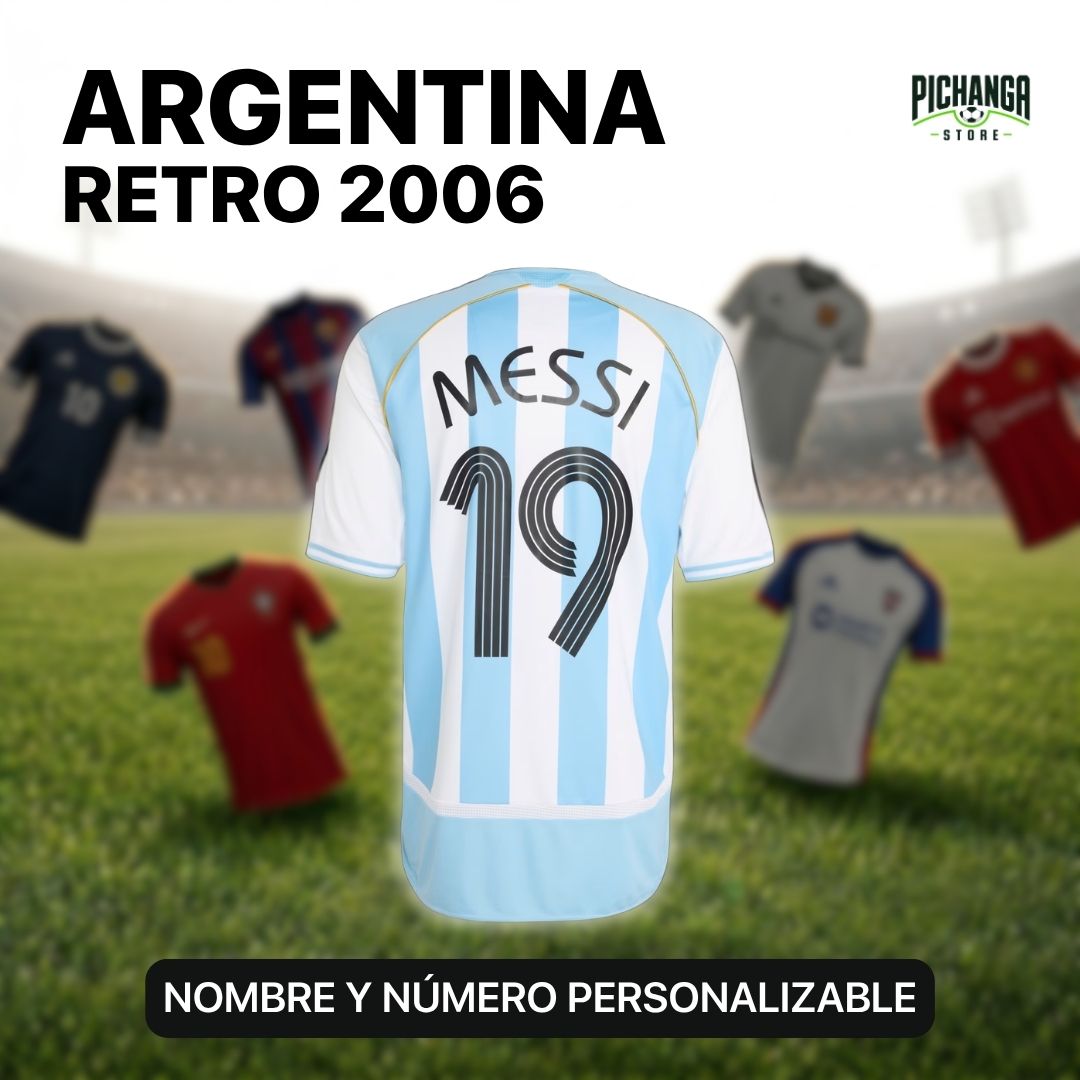 Camiseta Argentina Retro 2006