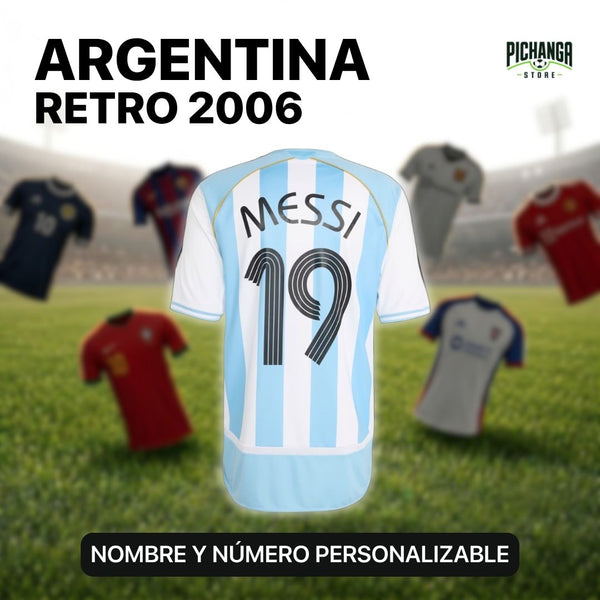 Camiseta Argentina Retro 2006