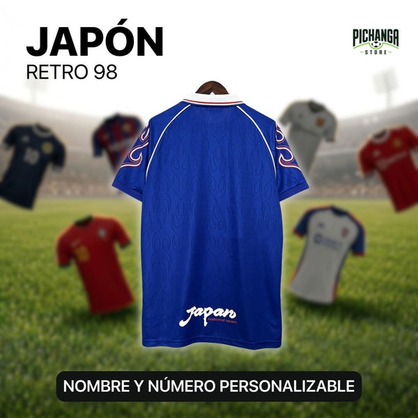 Camiseta Retro Japón 1998 Local