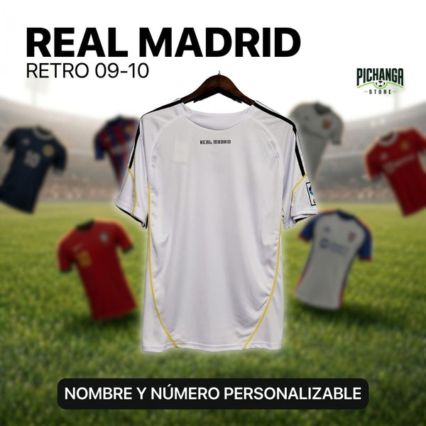 Camiseta Retro Real Madrid 09-10 Local