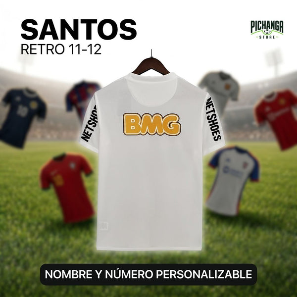 Camiseta Retro Santos 11-12 Local