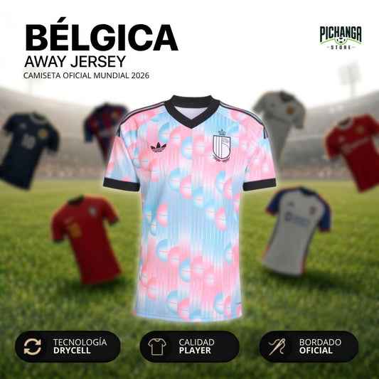 Camiseta Bélgica Visita Mundial 2026