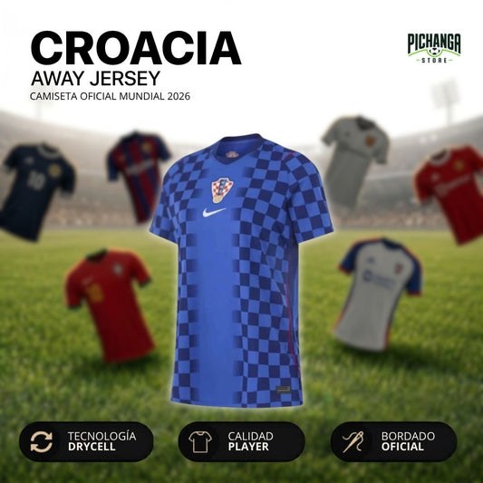 Camiseta Croacia Visita Mundial 2026