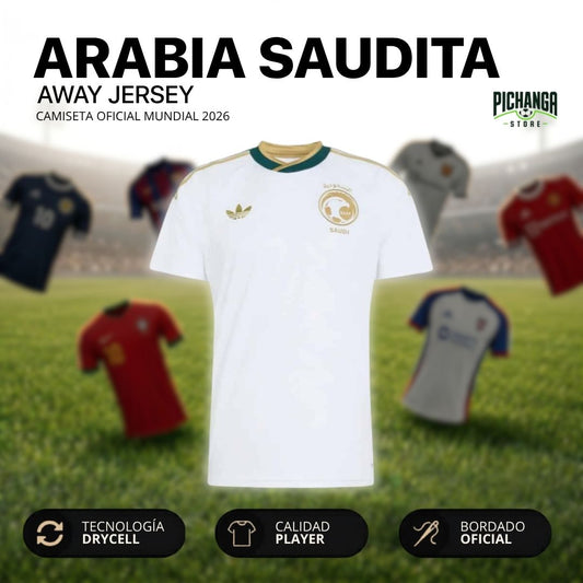 Camiseta Arabia Saudita Visita Mundial 2026