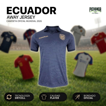 Camiseta Ecuador Visita Mundial 2026