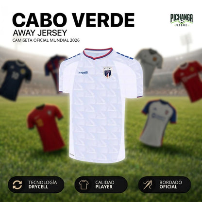 Camiseta Cabo Verde Visita Mundial 2026