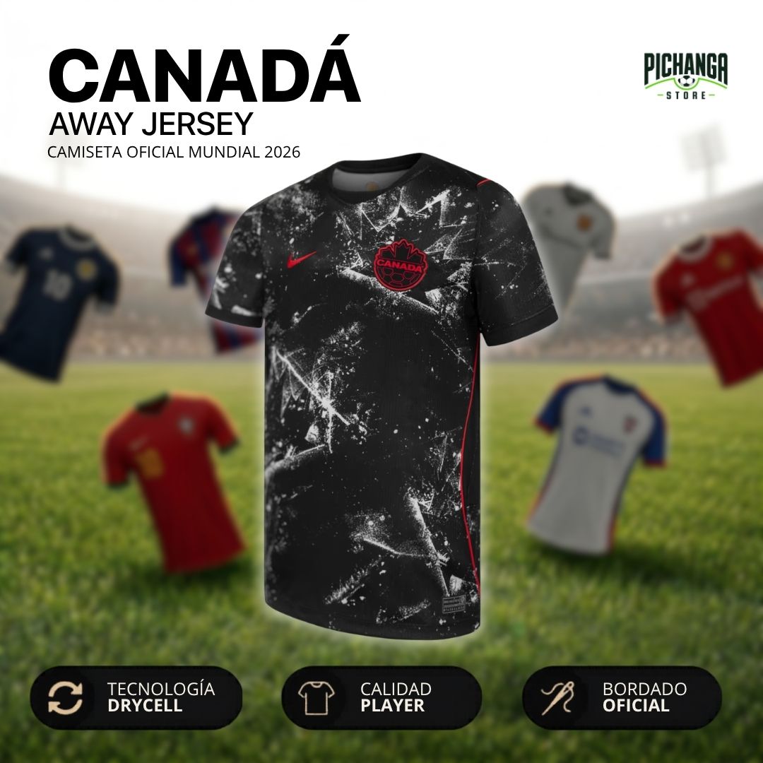 Camiseta Canadá Visita Mundial 2026