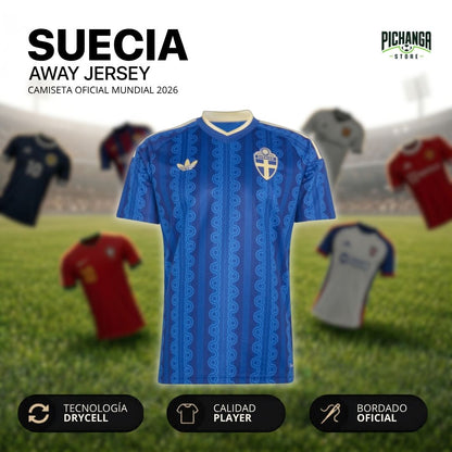 Camiseta Suecia Visita Mundial 2026