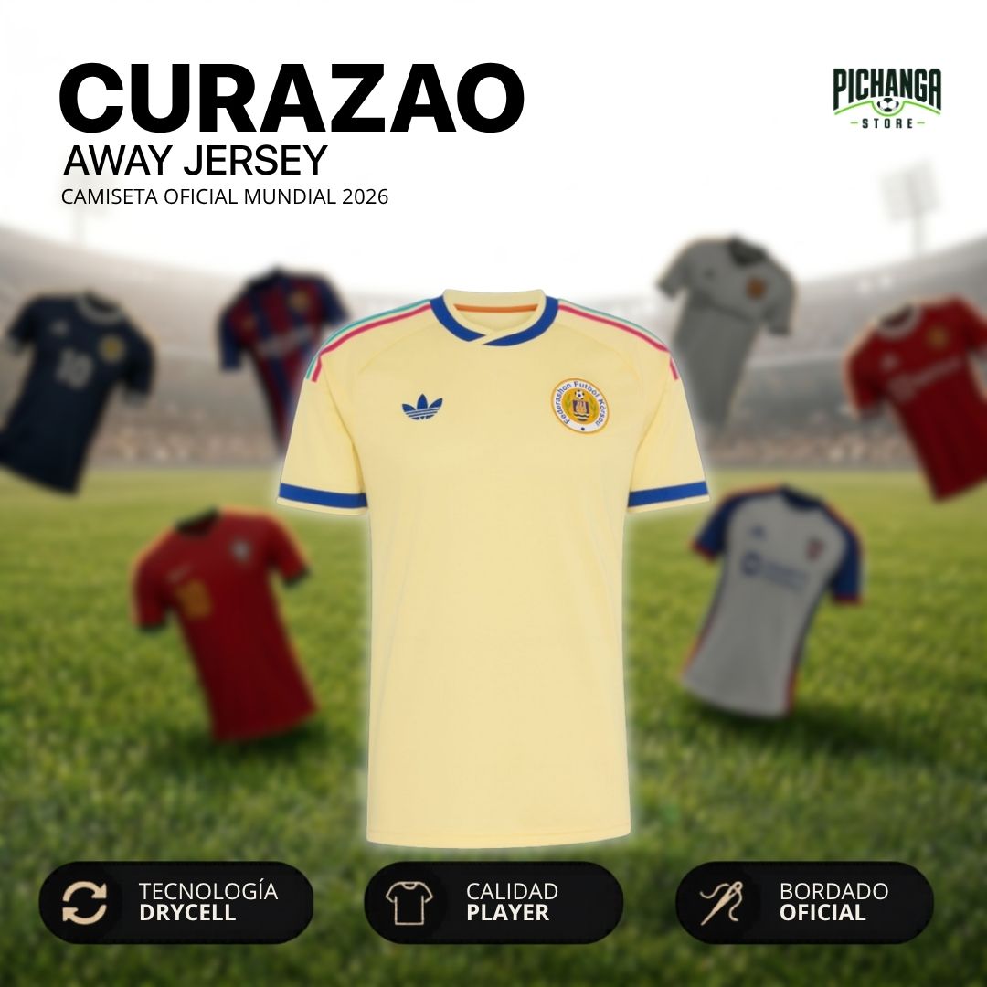 Camiseta Curazao Visita Mundial 2026