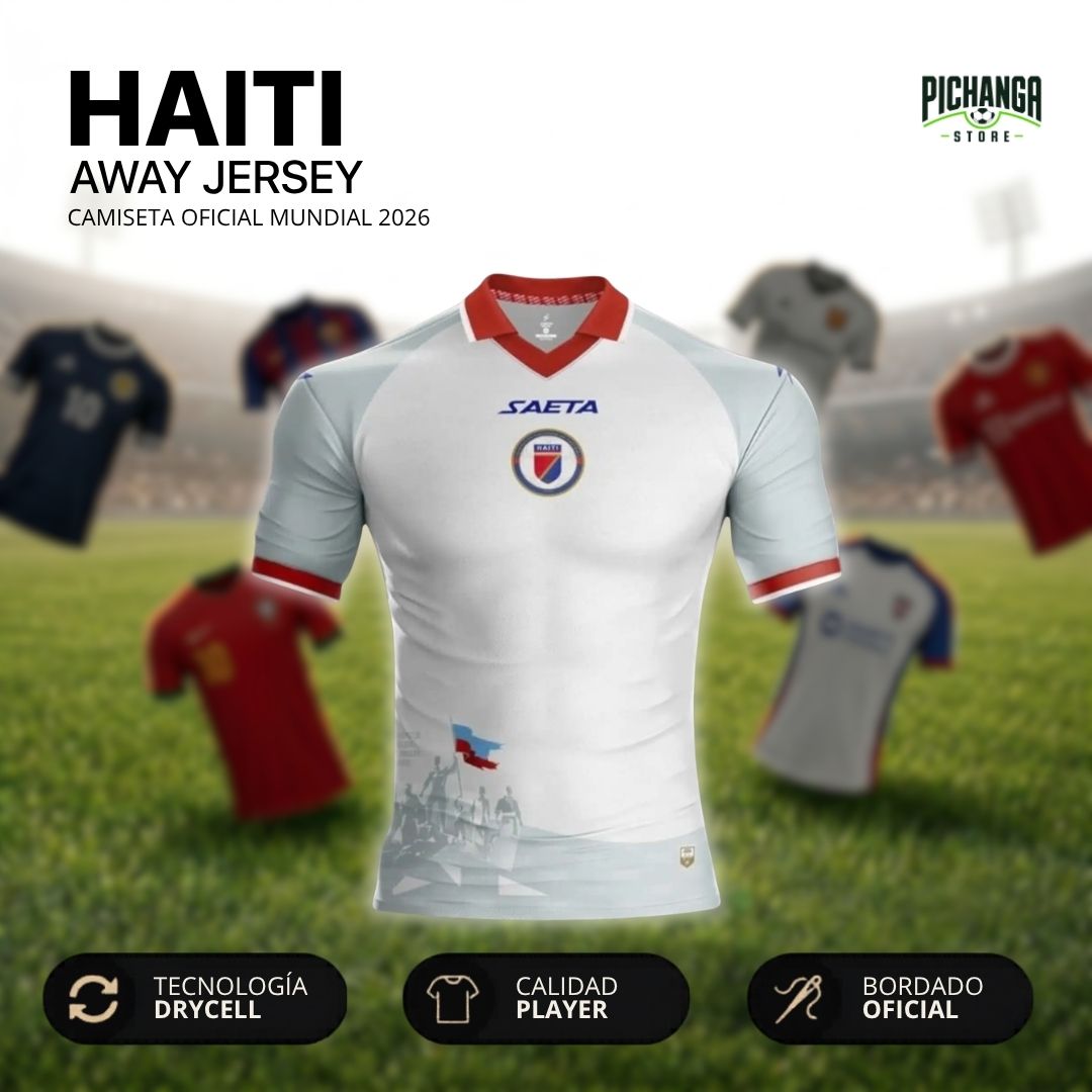 Camiseta Haití Visita Mundial 2026