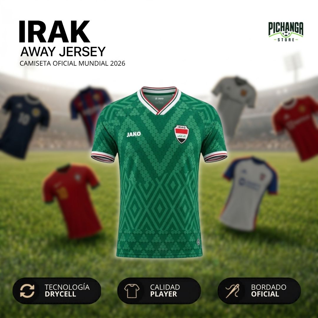 Camiseta Irak Visita Mundial 2026