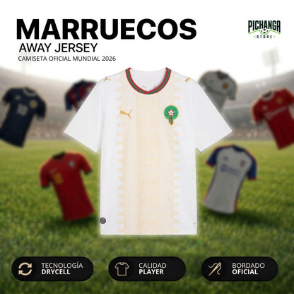 Camiseta Marruecos Visita Mundial 2026