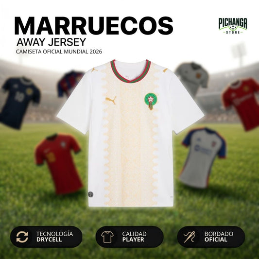 Camiseta Marruecos Visita Mundial 2026