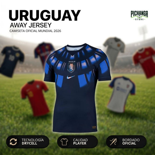 Camiseta Uruguay Visita Mundial 2026