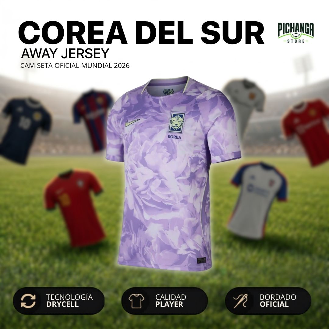 Camiseta Corea del Sur Visita Mundial 2026