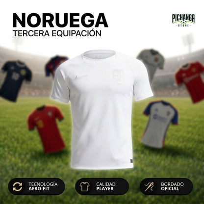 Camiseta Noruega Tercera Equipación 2026