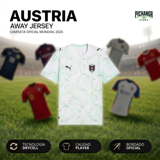 Camiseta Austria Visita Mundial 2026