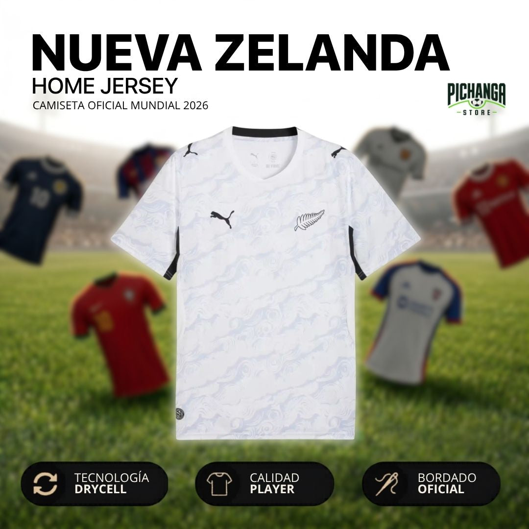 Camiseta Nueva Zelanda Mundial 2026