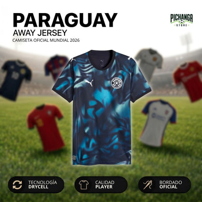 Camiseta Paraguay Visita Mundial 2026