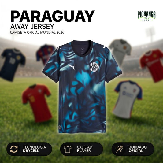 Camiseta Paraguay Visita Mundial 2026
