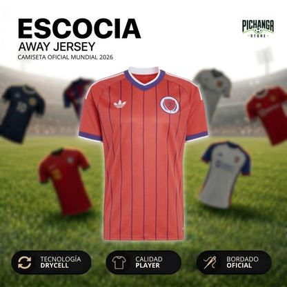 Camiseta Escocia Visita Mundial 2026
