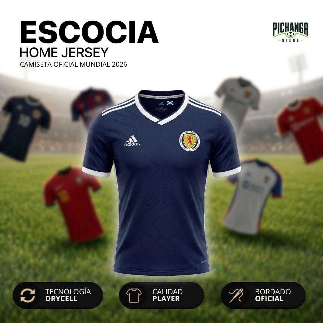 Camiseta Escocia Mundial 2026
