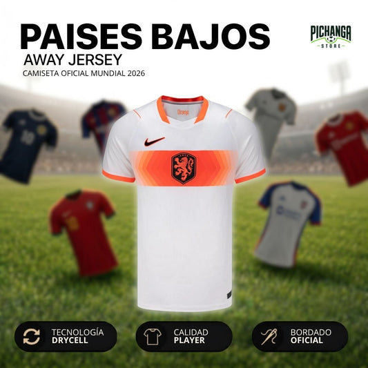 Camiseta Países Bajos Visita Mundial 2026